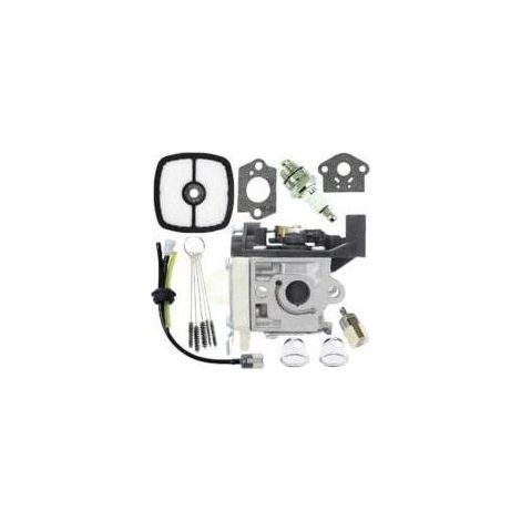 Carburateur Carb reconstruction tuyaux de carburant et ampoules d'amorçage pour Zama Rb-k94 Echo Srm-265 Srm-265es Kit de carburateur carburateur (couleur : argent-1 Set Carbureto (1/5)