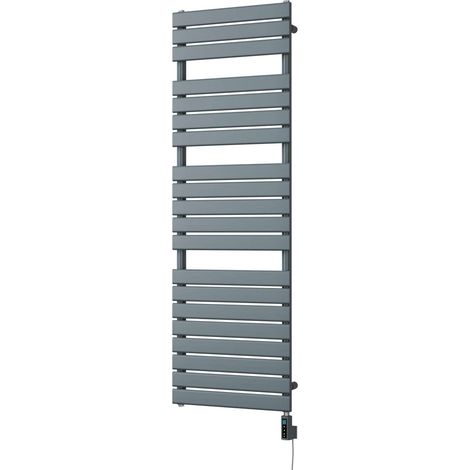 Typhoon - Anthracite Electric Towel Rail H1564mm x W500mm 900w Thermostatic WIFI (1/3)