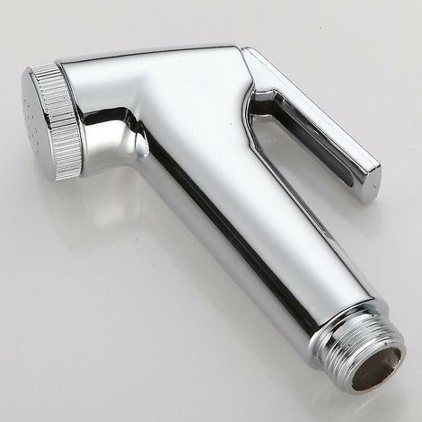 Home Bathroom Shower Head, Portable Handheld Shower Head (Silver) (1/5)