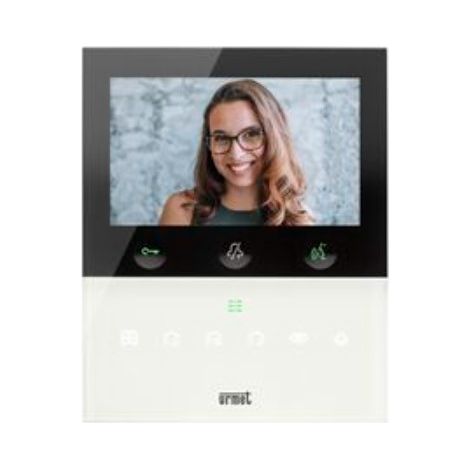 Videocitofono vivavoce con Wi-Fi VOG5W bianco display 5" 2voice Urmet 1760/16U