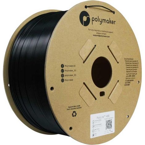 Filamento Polymaker PolyLite ABS 1,75 mm 3 kg dorato (1/3)