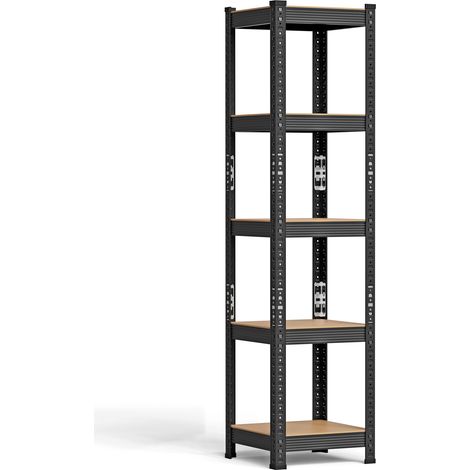 Rayonnage Etagères de Rangement 150 x 37 x 37 cm Étagère Metallique Atelier/Garage/Cuisine Charge Lourde 150 kg (1/5)