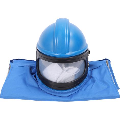 Casque de sablage avec alimentation en air Casque de sablage avec alimentation en air Casque de protection pour sablage