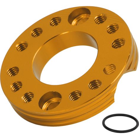 Raccord d'admission manivelle adaptateur entretoise 28mm plaque tournante remplacement XR50 série, carburateur, couleur jaune, accessoire moteur (1/5)
