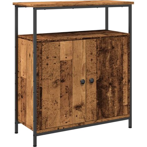 vidaXL Credenza Legno Antico 70x30x80 cm in Legno Multistrato (1/5)