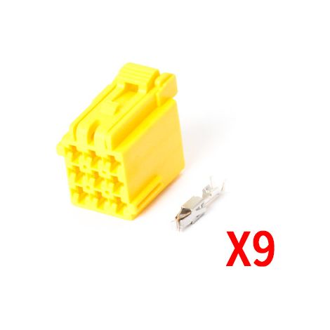 Le modèle domestique 1-967626/1-967621 convient aux connecteurs automobiles DJ7092A-3.5-11/21. (1/4)