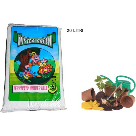 Terriccio universale terra concimata 20 litri trasimeno