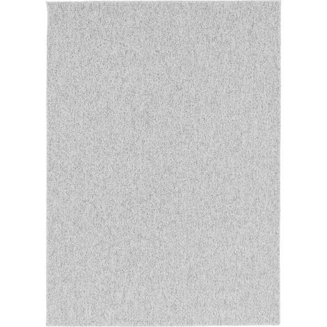 BOUCLETTE - Tapis tufté texturé effet bouclé gris 160x230