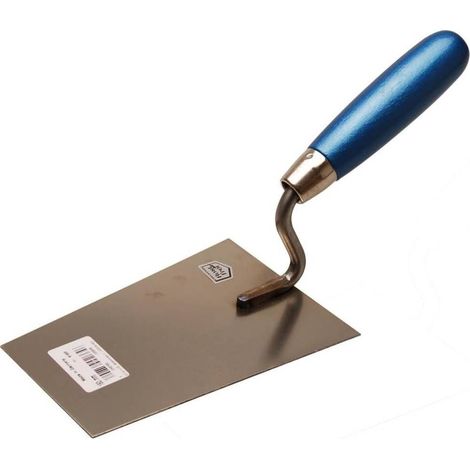 Truelle Tyrolienne 160 mm - Col en S, Inoxydable - Précision et Durabilité en Maçonnerie, Acier - D-Work