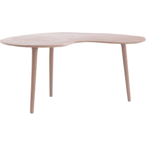 Mesita auxiliar Linos rosa metal Light & Living
