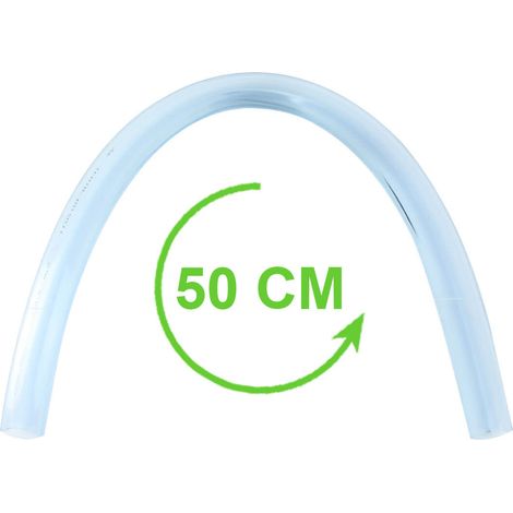 Tuyau Cristal diamètre 25 mm intérieur - longueur 50 cm
