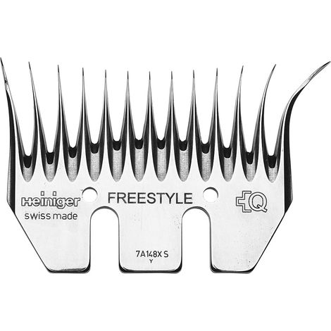 5 Peignes Heiniger Freestyle gaucher