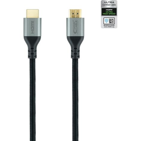 Cable HDMI NANOCABLE 10.15.8102 Negro 2 m (1/5)