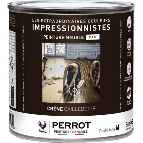 PEINTURE MATE POUR MEUBLE CHENE CAILLEBOTTE 500ML  - PERROT