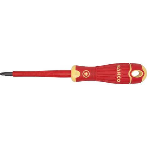 Destornillador aislado b/phillips ph2x100 m/bimat bahcofit b (1/2)