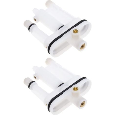 CSPARKV 2pcs Carburateur Principal Jet 592804 559648 596521 Compatible avec Briggs & Stratton 450E Series Model Carburateur Accessoires Moteur Équipement Pièce de Rechange (1/5)