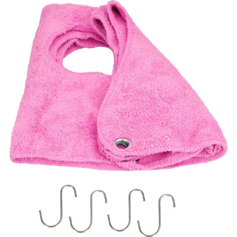 Harnais de Toilettage pour Chien, Hamac de Bain et Coupe Griffes - Rouge Rose (1/5)