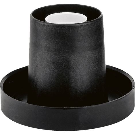 Luminaria para baliza GLOBOS IP44 E27 70W 19mm Negro
