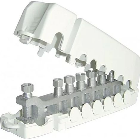 Michaud Q979 - Distribuidor de tierra - aluminio - 6 ramas