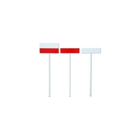 Baustellen-Nivellierspiel 3 Stück Rot/Weiß Epoxid