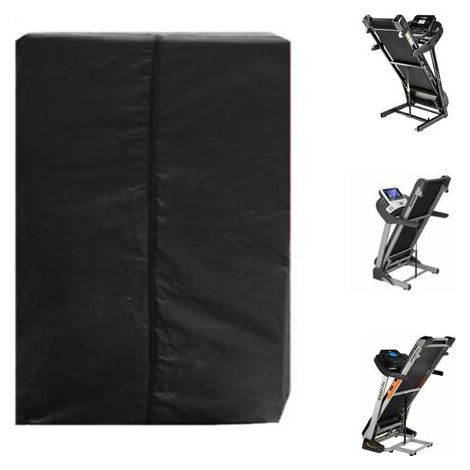 bâche pour voiture,Housse de Tapis de Course Pliable, Housse Anti poussière Pliable pour Tapis de Course 210D Coupe-Vent, imperméable à la Pluie, bâche en Tissu Oxford,95×75×160cm,noir - RWBâche pour (1/5)