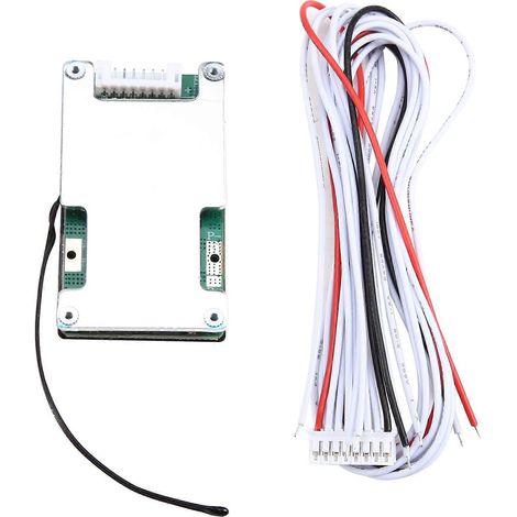 Carte de protection pour batterie Li-ion 7S 24V 25A avec protection d'équilibrage et de température pour batterie 18650 (1/5)