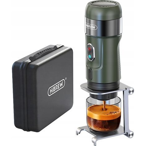 Hibrew H4b Gn Tragbare Kaffeemaschine mit 3-in-1-Akku, 15 bar, 60 ml Behälter (1/5)