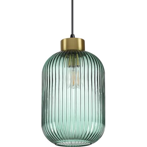 Ideal Lux MINT-3 - Innenglas DomeCeiling Pendelleuchte 1 Hellgrün, E27 (1/2)