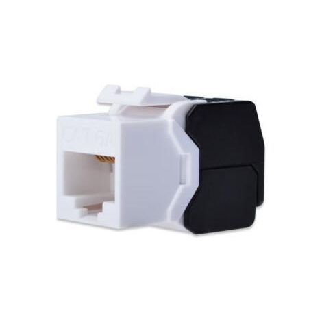 CAT 6A KEYSTONE JACK UTP LSA WH (1/3)