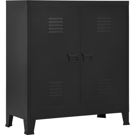 Classeur industriel Noir 90x40x100 Acier (1/5)
