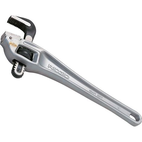 31120 Aluminium Offset Pipe Wrench 350mm (14in) Capacity 50mm RID31120 (1/2)