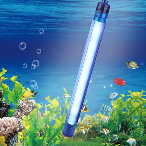 Lampe UV de nettoyage pour aquarium, élimination des algues sous-marines, lumière d'ambiance (1/5)