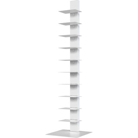 Librería de acero Eksjö 150 x 39 x 39 cm blanca 030008983 (1/3)