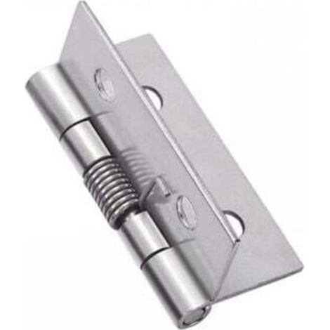 4pcs Self-opening Spring Hinges, 304 Stainless Steel Spring Door Hinges, Self-closing Hinges for Invisible Doors (1/5)
