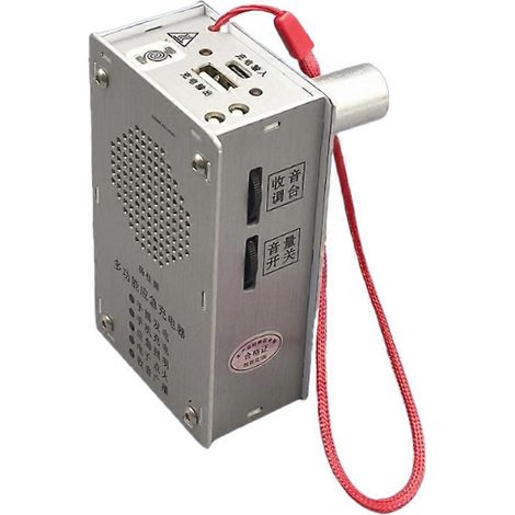 Multifunktionaler Handkurbelgenerator mit Radio und Taschenlampe, USB-Ladefunktion (1/5)