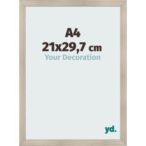 yd. - Cadre photo A4 21x29.7 - Chene Clair - MDF - Pisa (1/5)