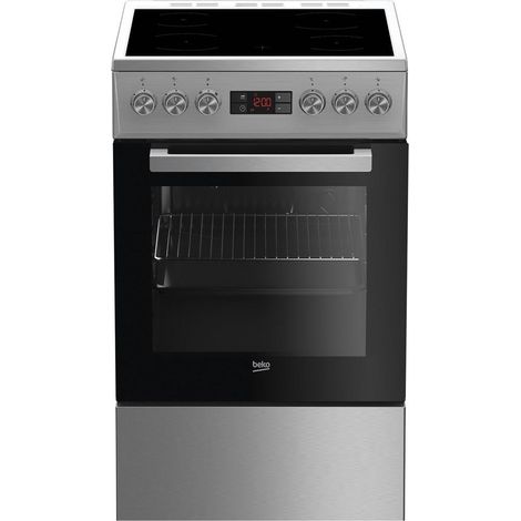 Beko fsm57300gx freistehender Herd Edelstahl Keramik a