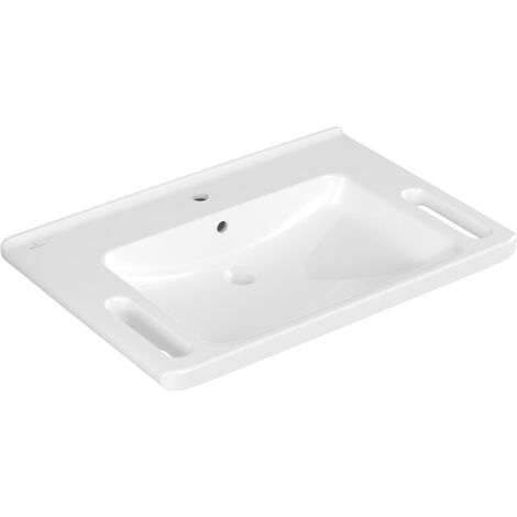 Villeroy & Boch 4A688001 Lavabo ViCare 800x550 mm Rectangulaire (1/2)