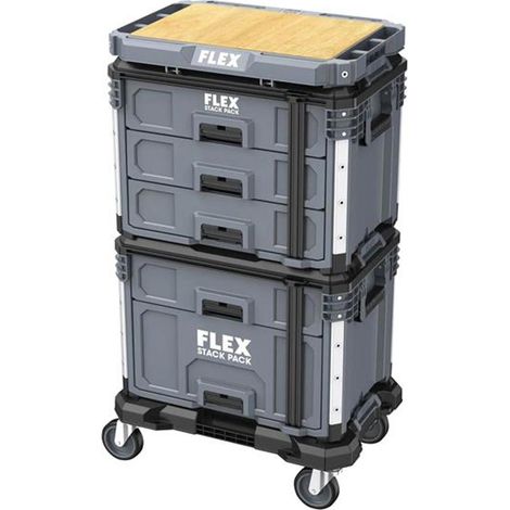 Flex Tools TKL SP Set 2 Stack Pack Carrying Case Kit