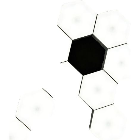 Pannelli luminosi a LED, controllo touch, illuminazione ambientale fai-da-te, 10 luci touch (1/2)