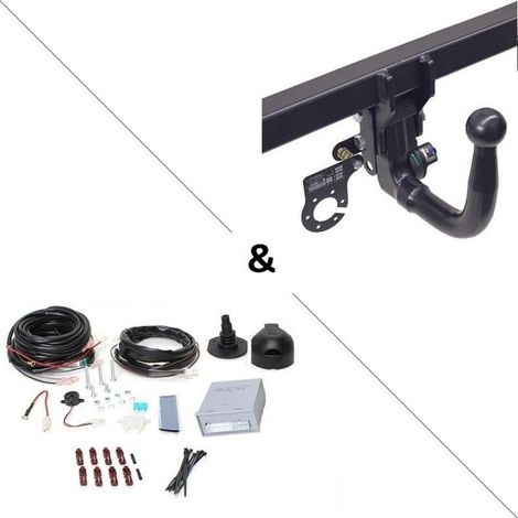 Attelage Peugeot PSP 207 Plus (01/12-) RDSOV + faisceau universel 7 broches + boitier électronique (1/2)