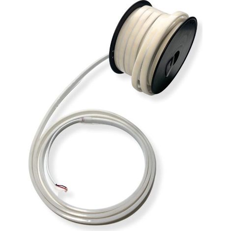 Ruban LED COB Milky 20M 48V IP67 504LED/m - Blanc Chaud  - SILUMEN