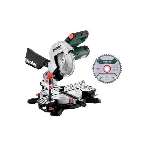 Sierra ingletadora KGS 216 M Set 120x60mm 1100 W 5000min-¹ 216x30mm METABO (1/5)