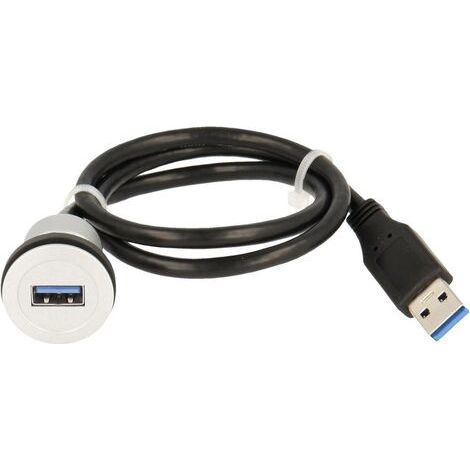 Cordon USB 3.0 RRJUSB3 60 cm USB 3.0 Schlegel RRJUSB3 argent 0.60 m D955771 (1/2)