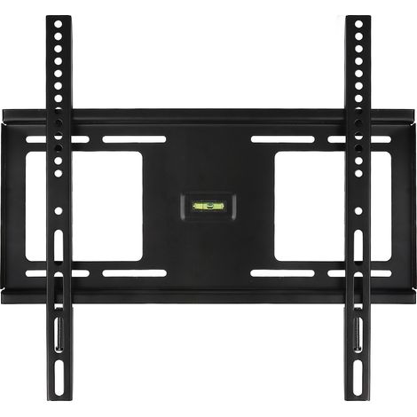Wyctin – Support TV mural inclinable 26' à 55' – Charge maximale 60 kg – Norme VESA 50x50 à 400x400 – Distance au mur 2,5 cm – Acier noir (1/5)
