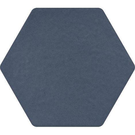 Carrelage sol / mur hexagonal bleu foncé 17x15 cm MINIMA8.6 BLU (vendu par boite de 0,57m2) (1/3)