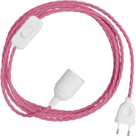 Câbles créatifs - SnakeBis Twisted - Câblage avec douille et câble tressé en tissu