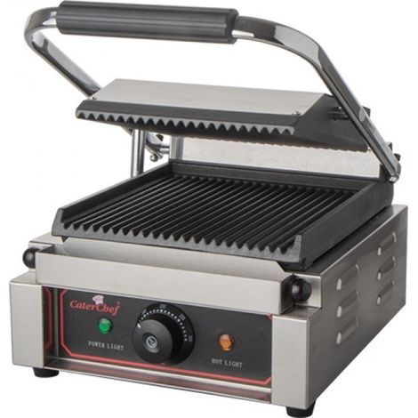 Grill de contact rainurée - Caterchef star (1/2)