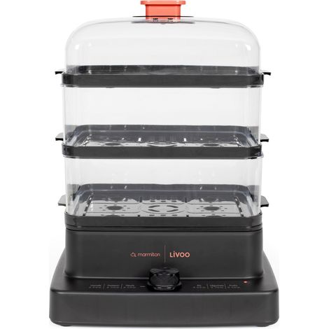 Livoo DOC300 Cuociriso Nero 12 Litri