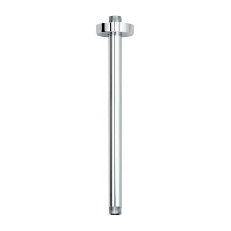 Braccio soffione a soffitto tondo lunghezza 350 mm.